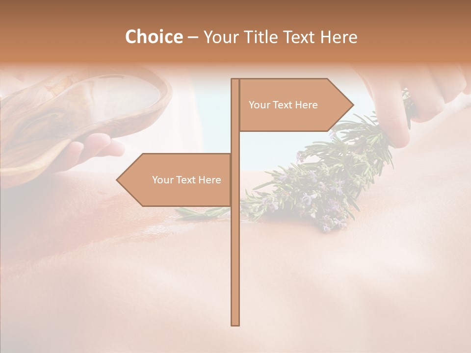 Beautiful Alternative Relaxation PowerPoint Template