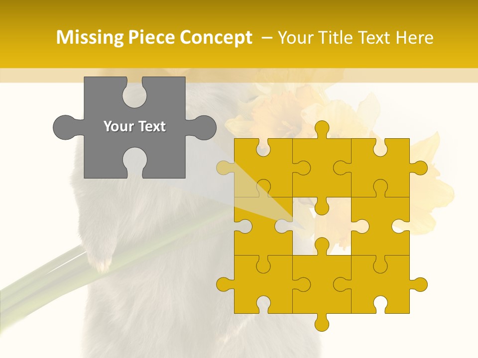 Small Foot Among PowerPoint Template