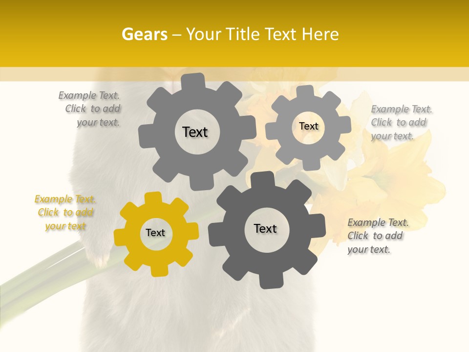 Small Foot Among PowerPoint Template