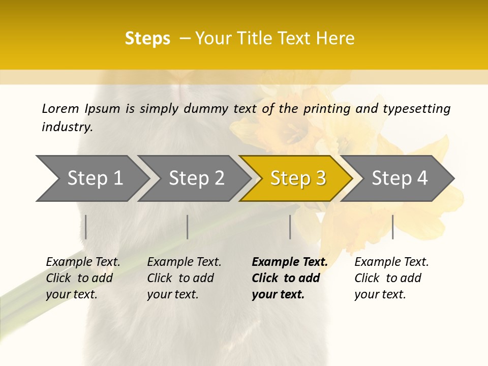 Small Foot Among PowerPoint Template