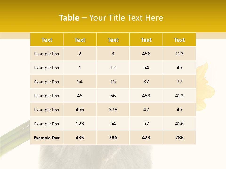 Small Foot Among PowerPoint Template