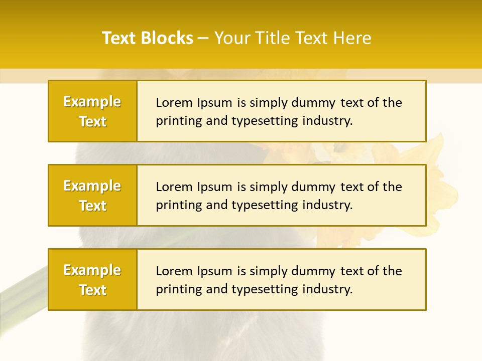 Small Foot Among PowerPoint Template