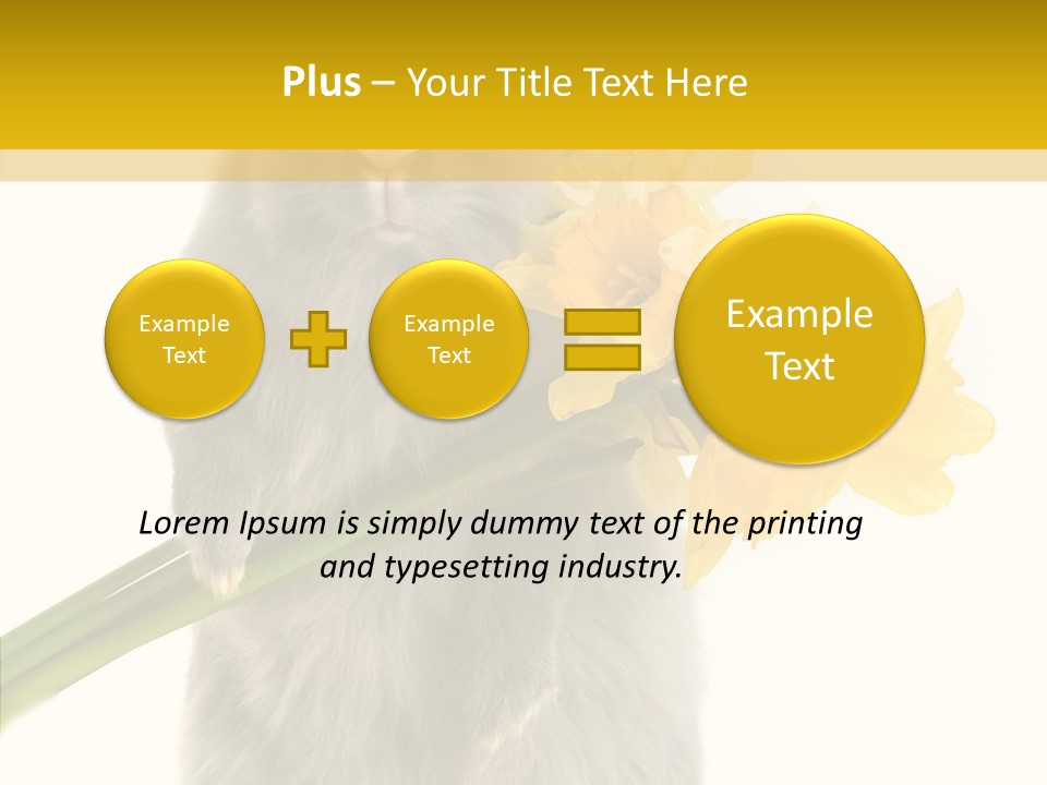 Small Foot Among PowerPoint Template