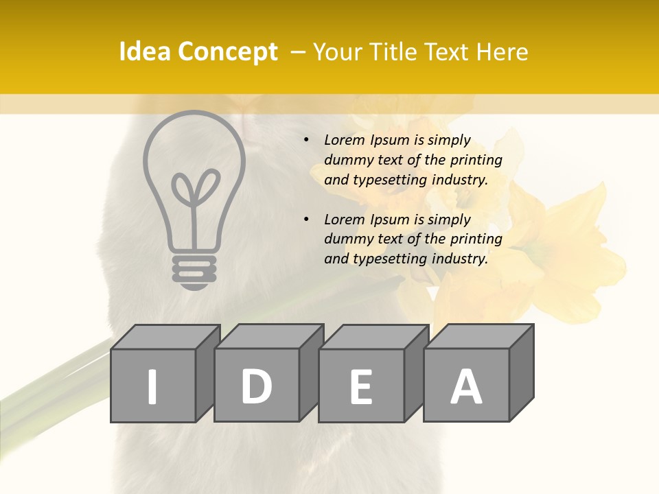 Small Foot Among PowerPoint Template