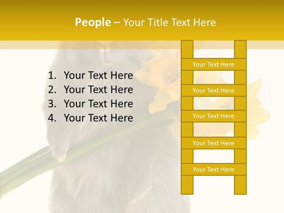 Small Foot Among PowerPoint Template