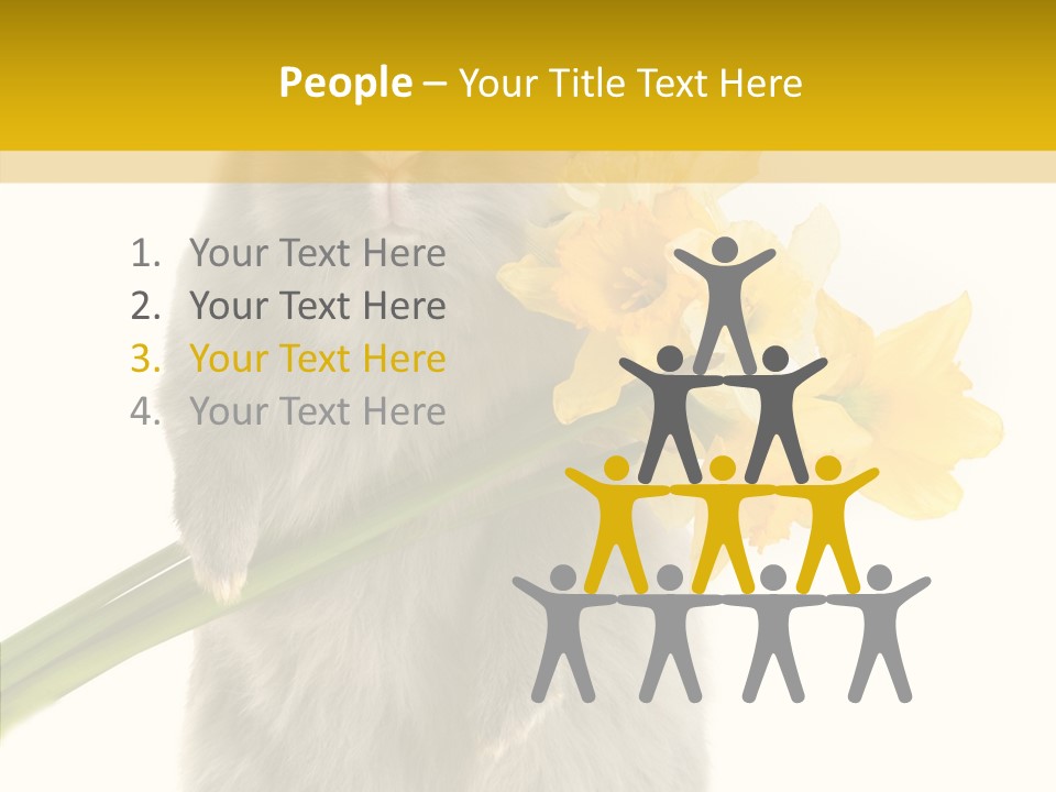 Small Foot Among PowerPoint Template