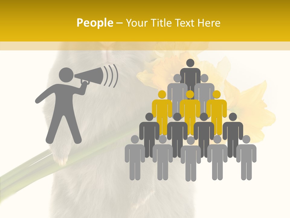 Small Foot Among PowerPoint Template