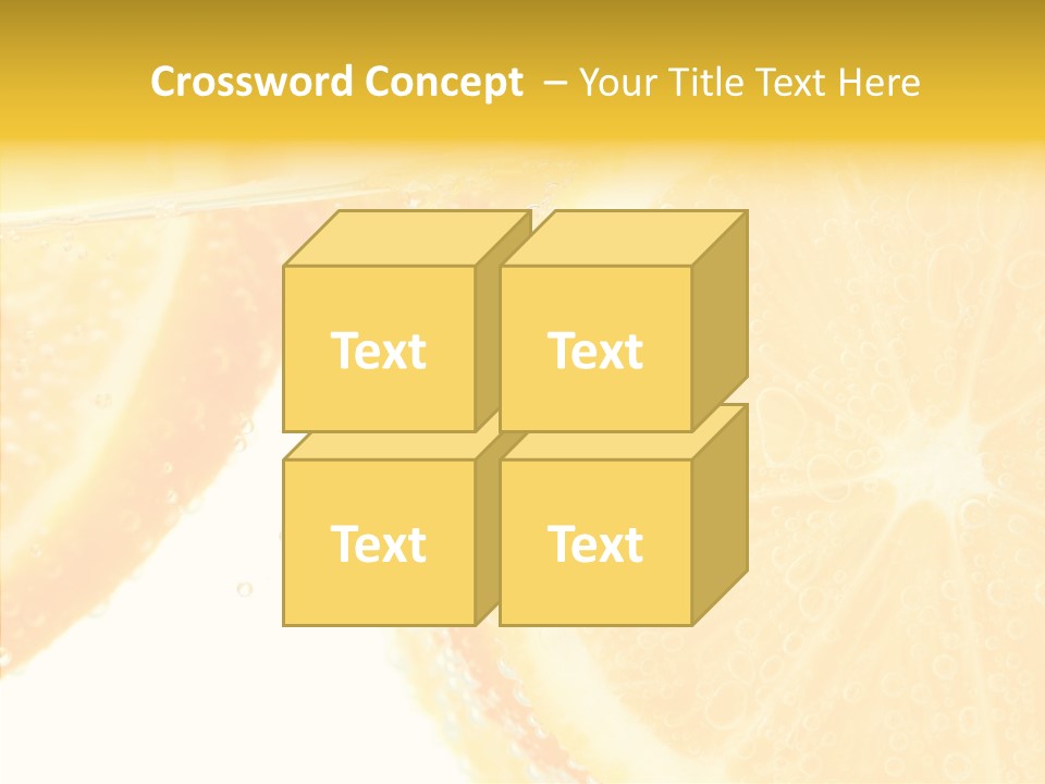 Beverage Clean Frozen PowerPoint Template
