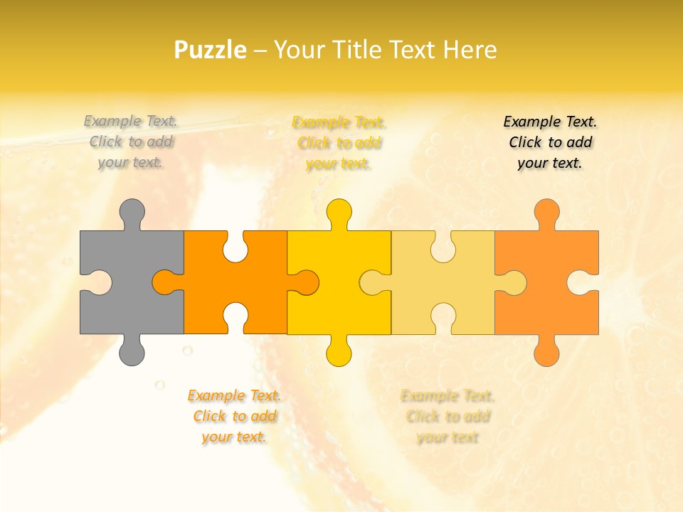 Beverage Clean Frozen PowerPoint Template