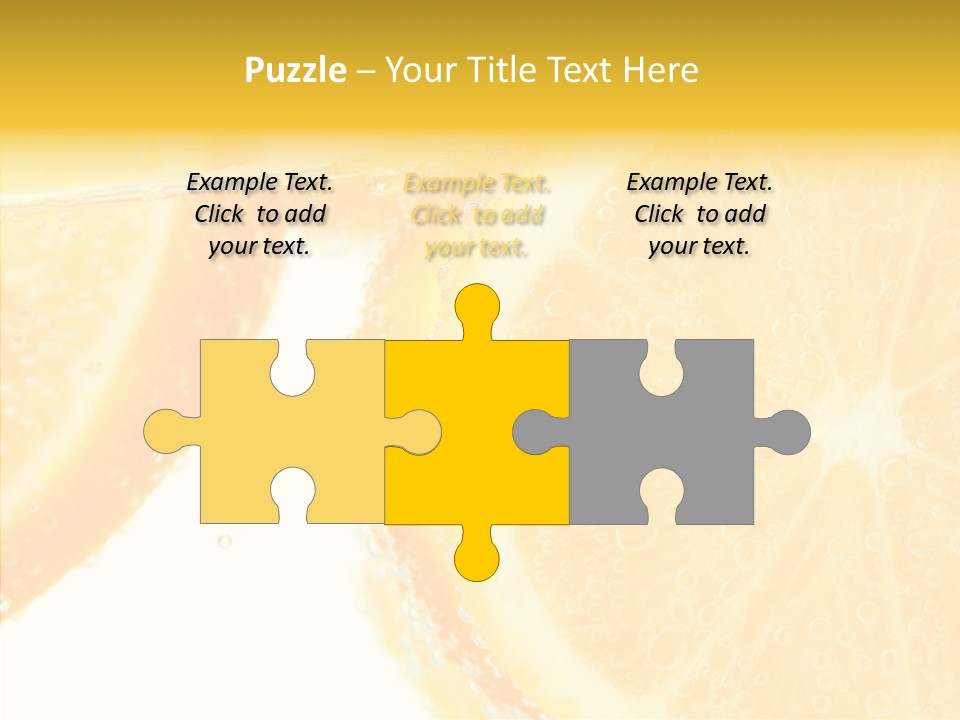 Beverage Clean Frozen PowerPoint Template