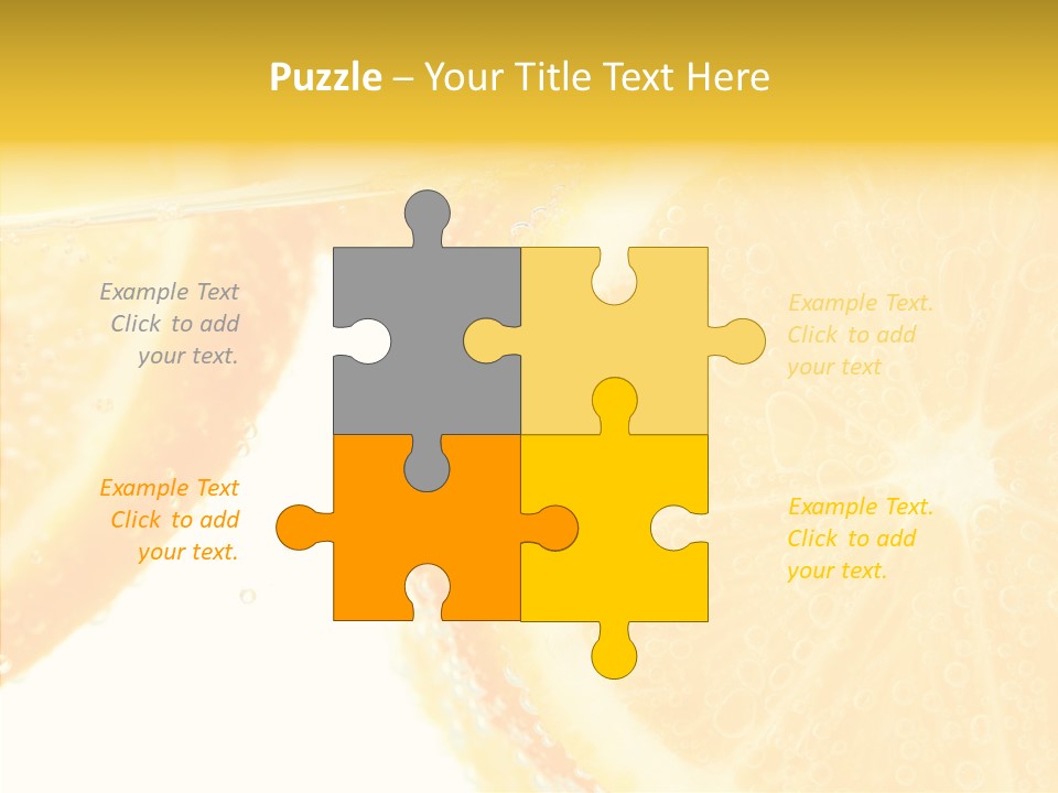 Beverage Clean Frozen PowerPoint Template