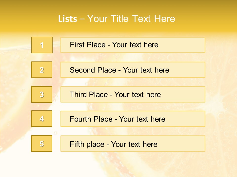 Beverage Clean Frozen PowerPoint Template