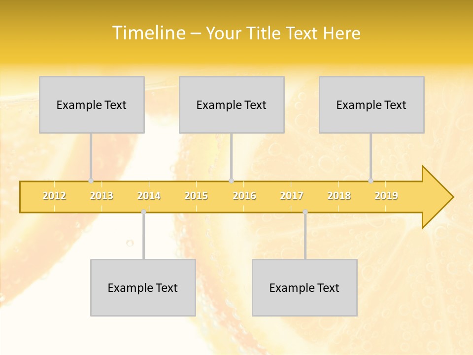 Beverage Clean Frozen PowerPoint Template