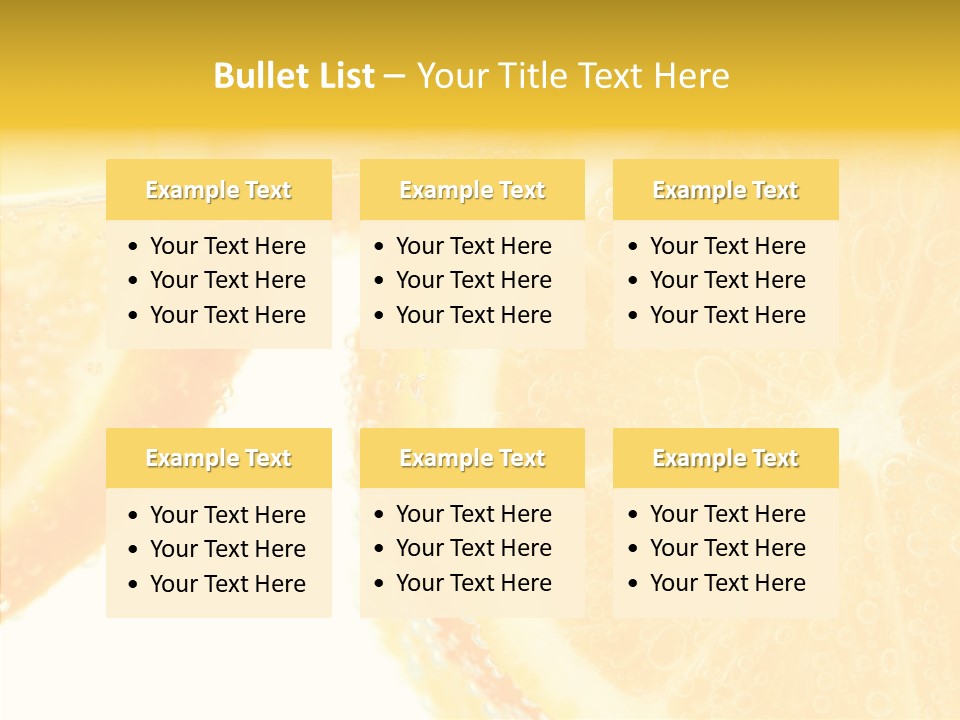 Beverage Clean Frozen PowerPoint Template