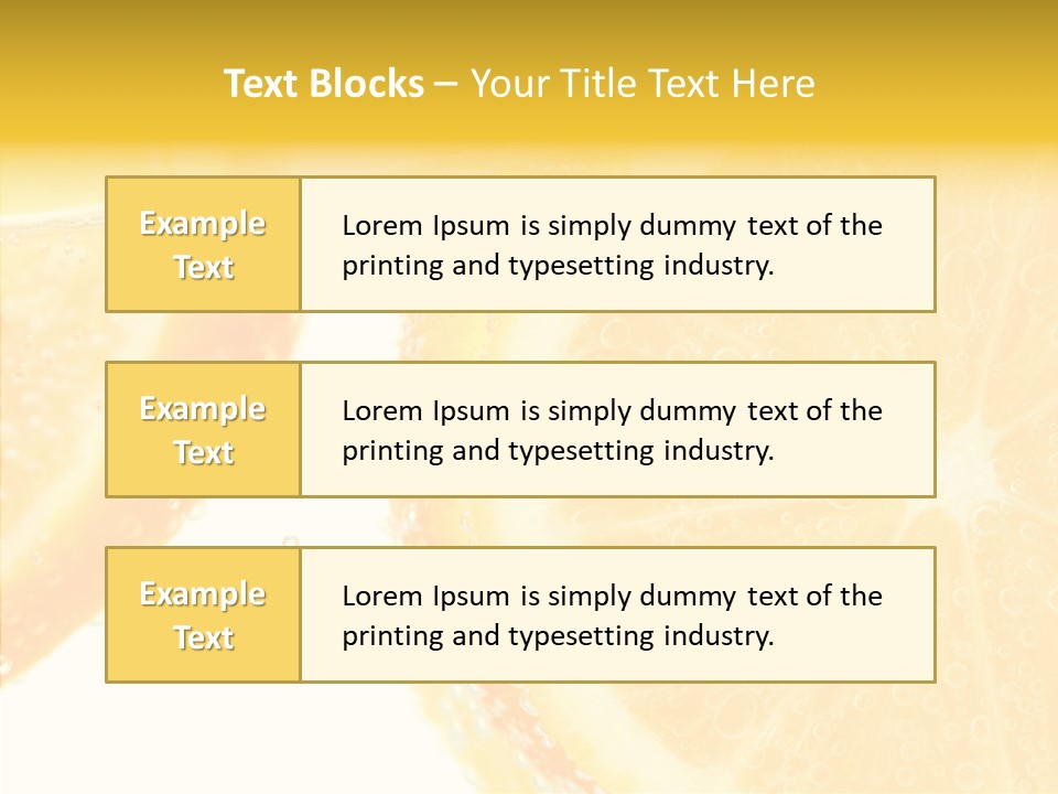 Beverage Clean Frozen PowerPoint Template
