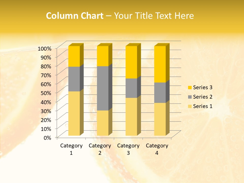 Beverage Clean Frozen PowerPoint Template