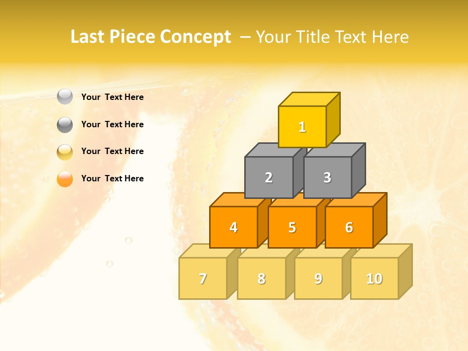 Beverage Clean Frozen PowerPoint Template