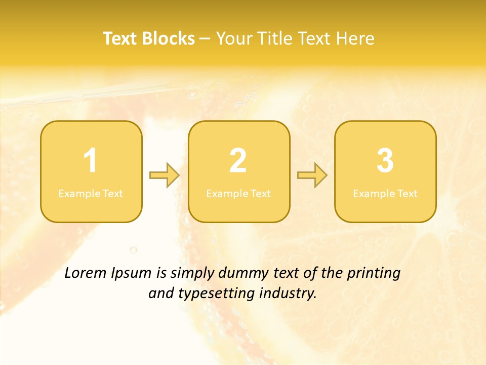 Beverage Clean Frozen PowerPoint Template