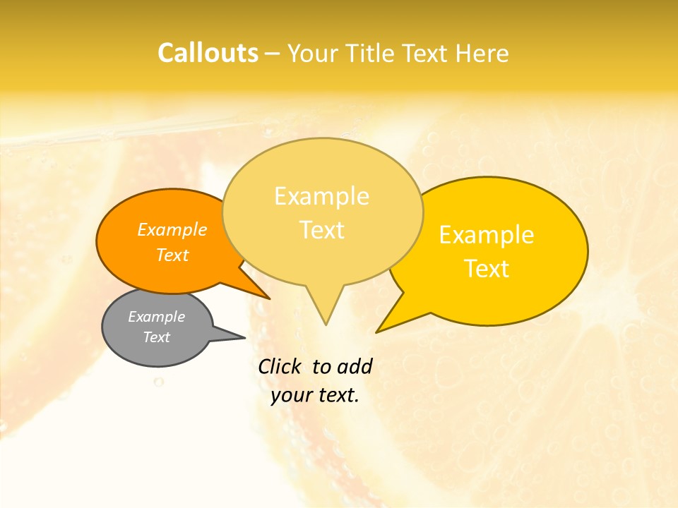 Beverage Clean Frozen PowerPoint Template