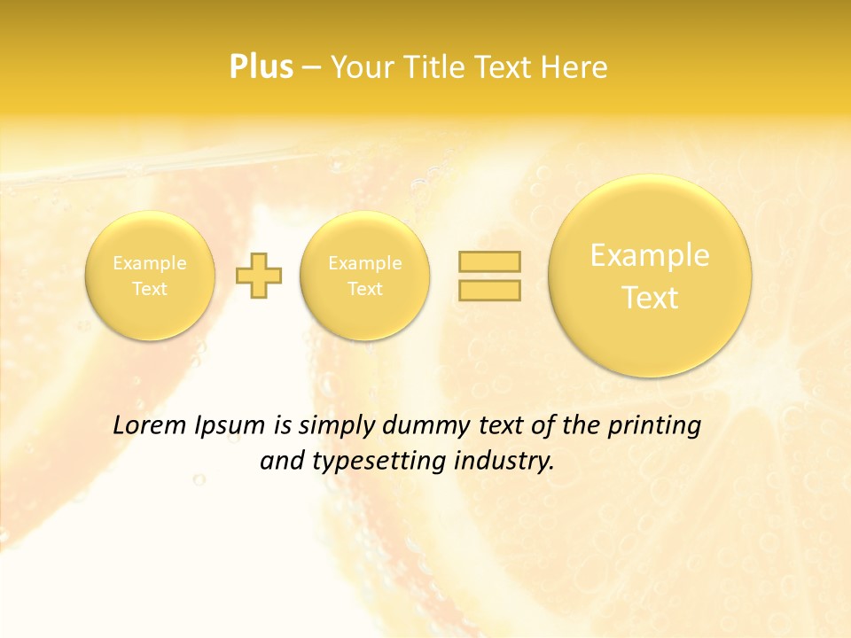 Beverage Clean Frozen PowerPoint Template