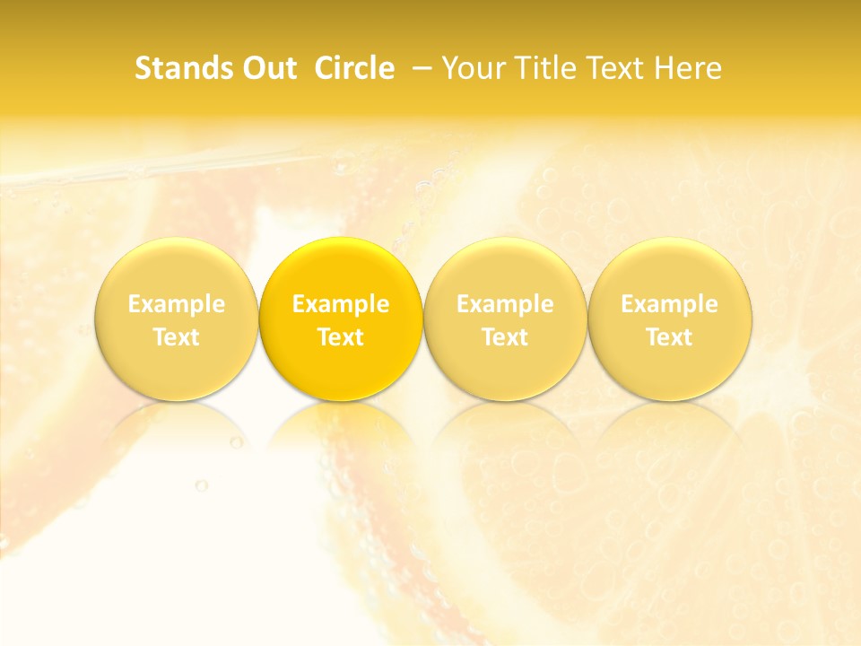 Beverage Clean Frozen PowerPoint Template