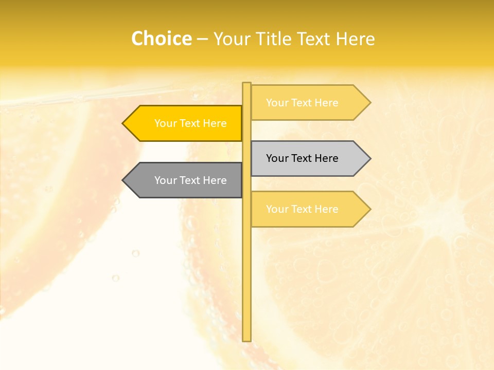 Beverage Clean Frozen PowerPoint Template