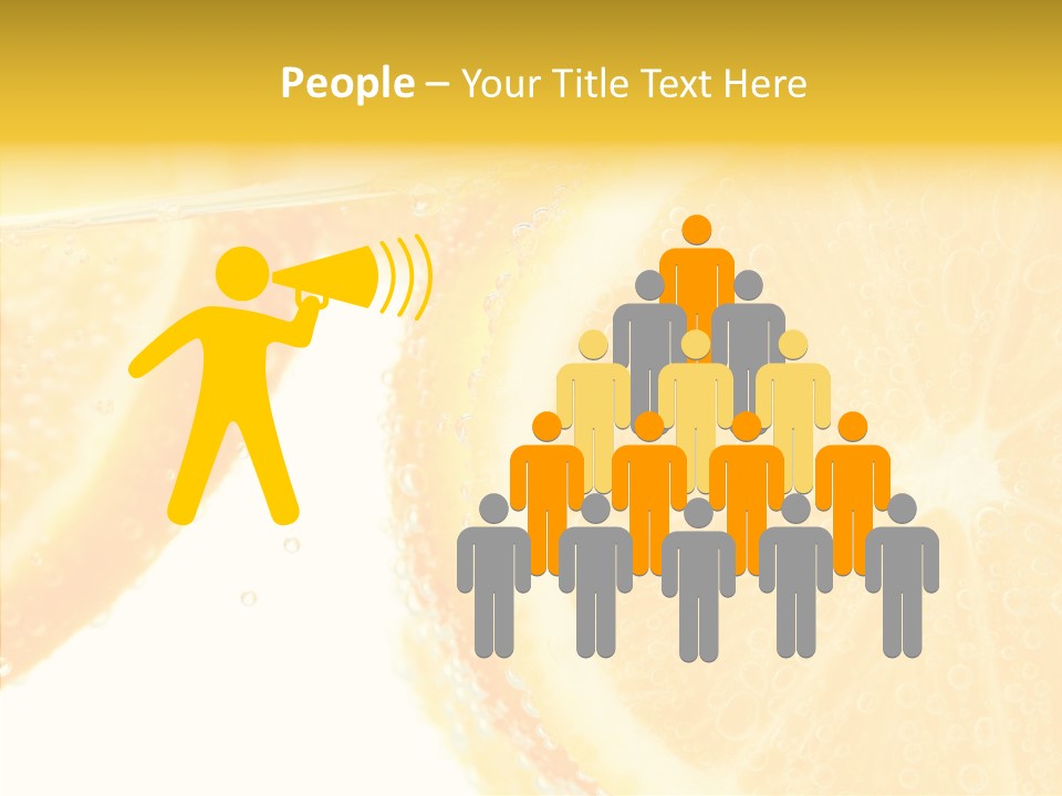 Beverage Clean Frozen PowerPoint Template