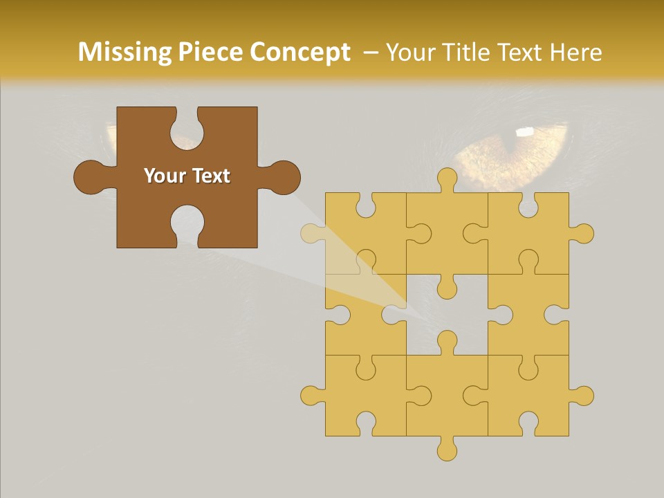 Look Zoo Domestic PowerPoint Template