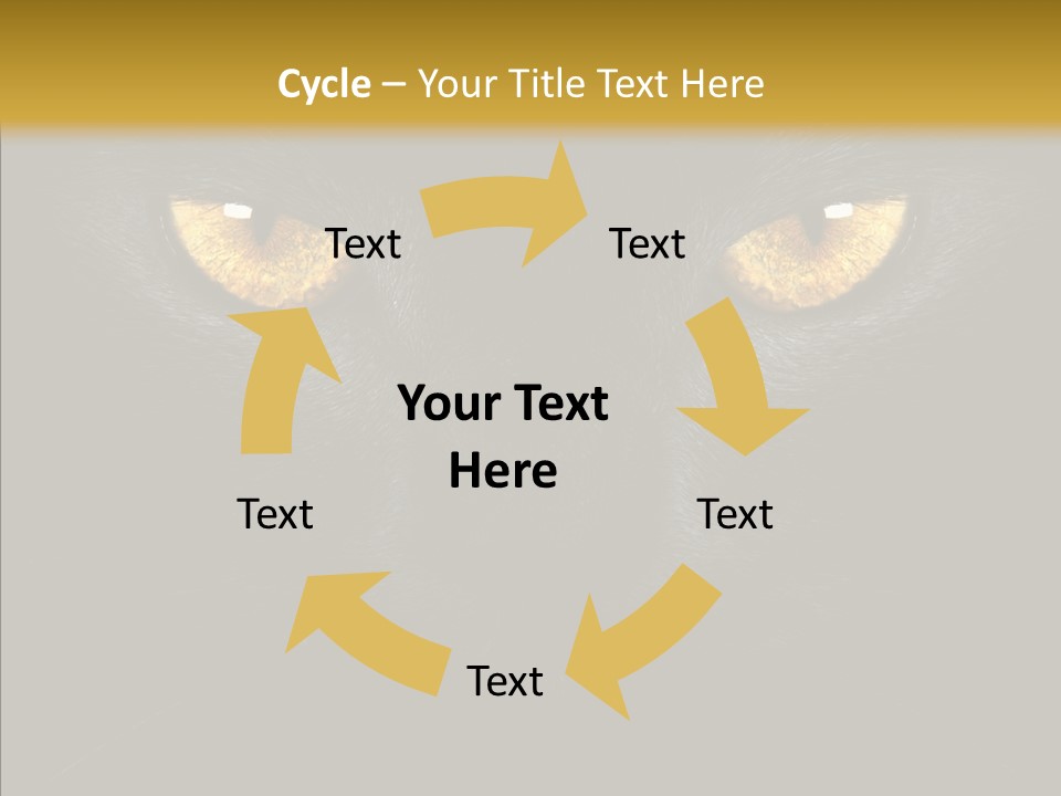 Look Zoo Domestic PowerPoint Template