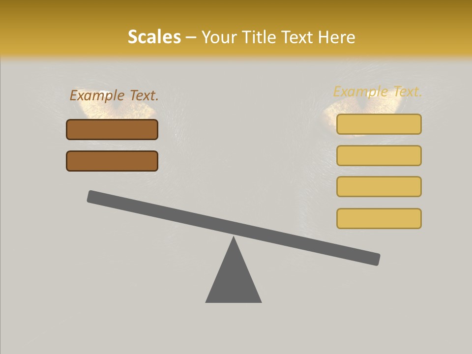 Look Zoo Domestic PowerPoint Template