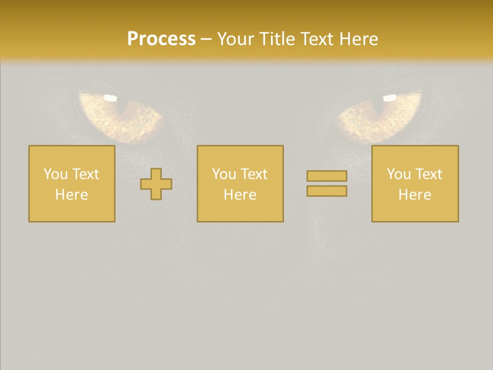 Look Zoo Domestic PowerPoint Template