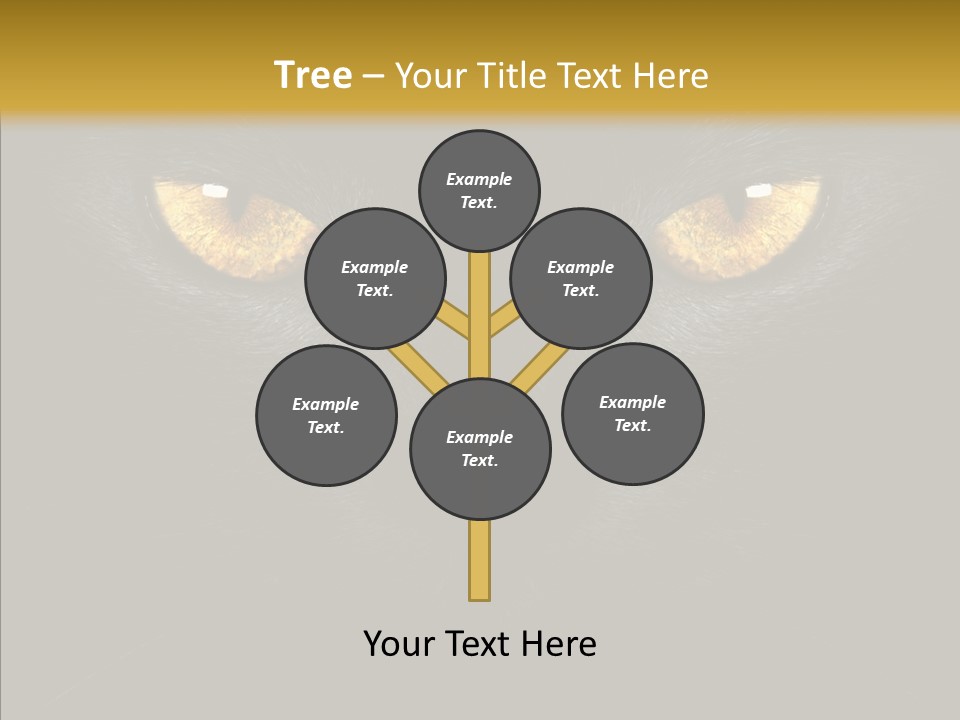 Look Zoo Domestic PowerPoint Template