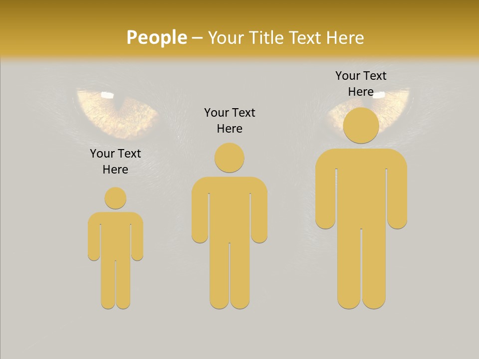 Look Zoo Domestic PowerPoint Template