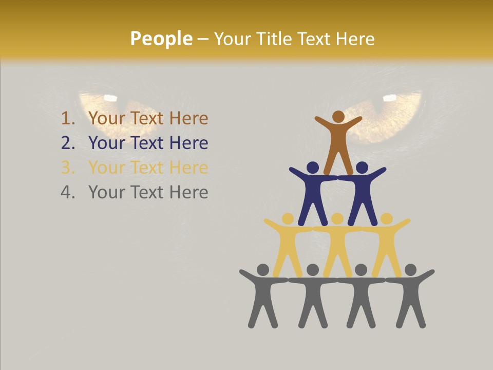 Look Zoo Domestic PowerPoint Template