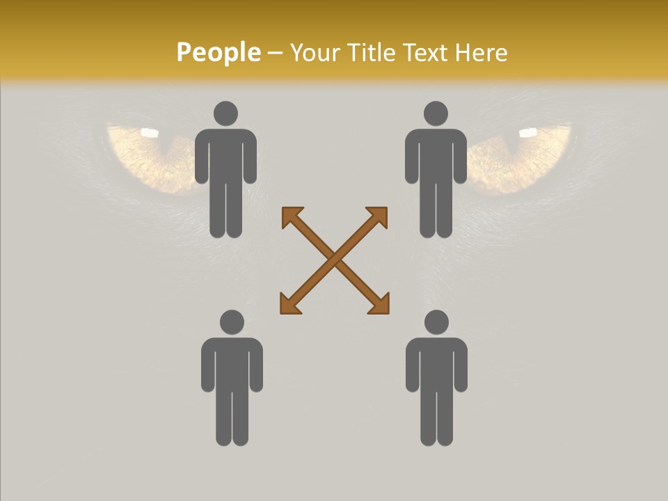 Look Zoo Domestic PowerPoint Template