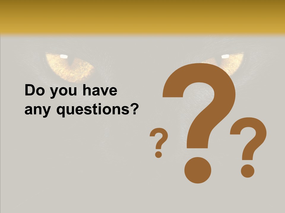 Look Zoo Domestic PowerPoint Template