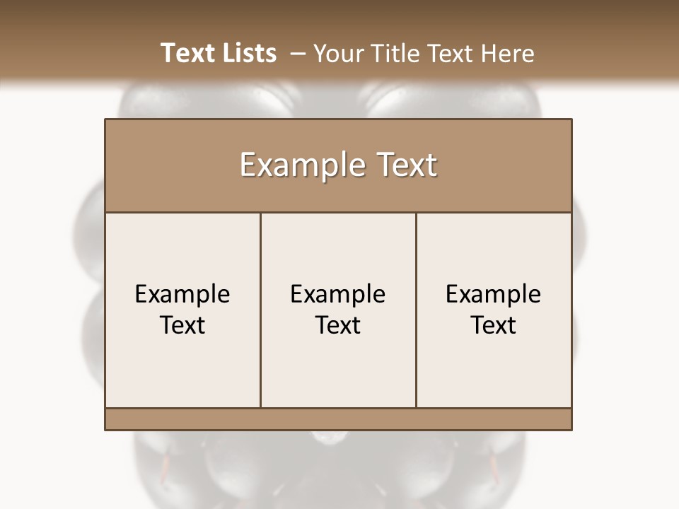 Fresh Berry Studio PowerPoint Template