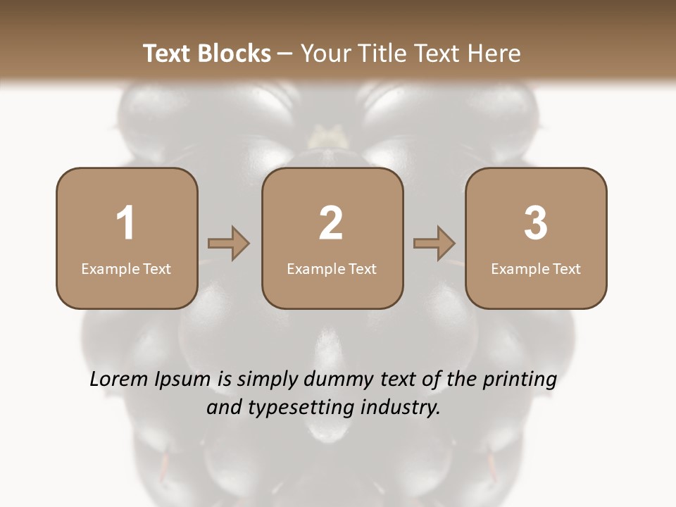 Fresh Berry Studio PowerPoint Template