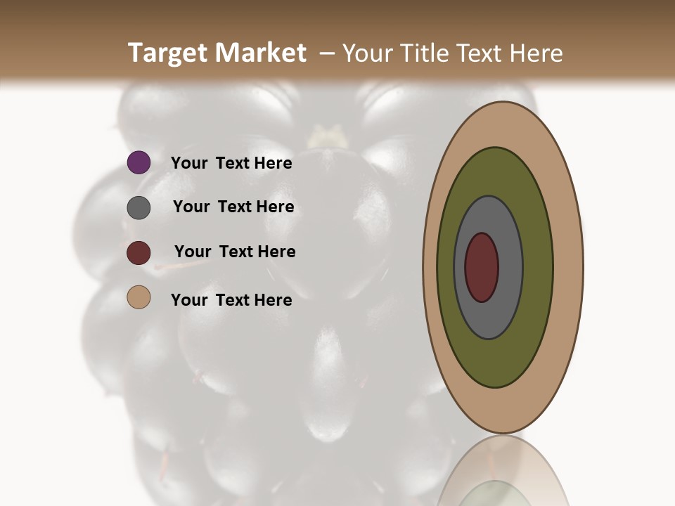 Fresh Berry Studio PowerPoint Template