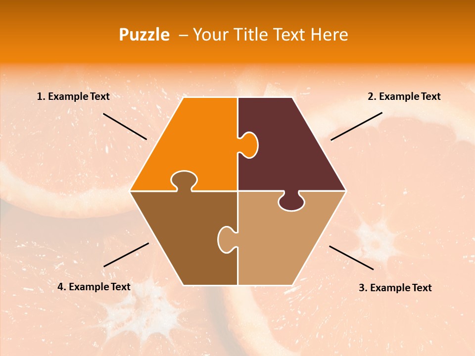 Circle Bright Tropical PowerPoint Template