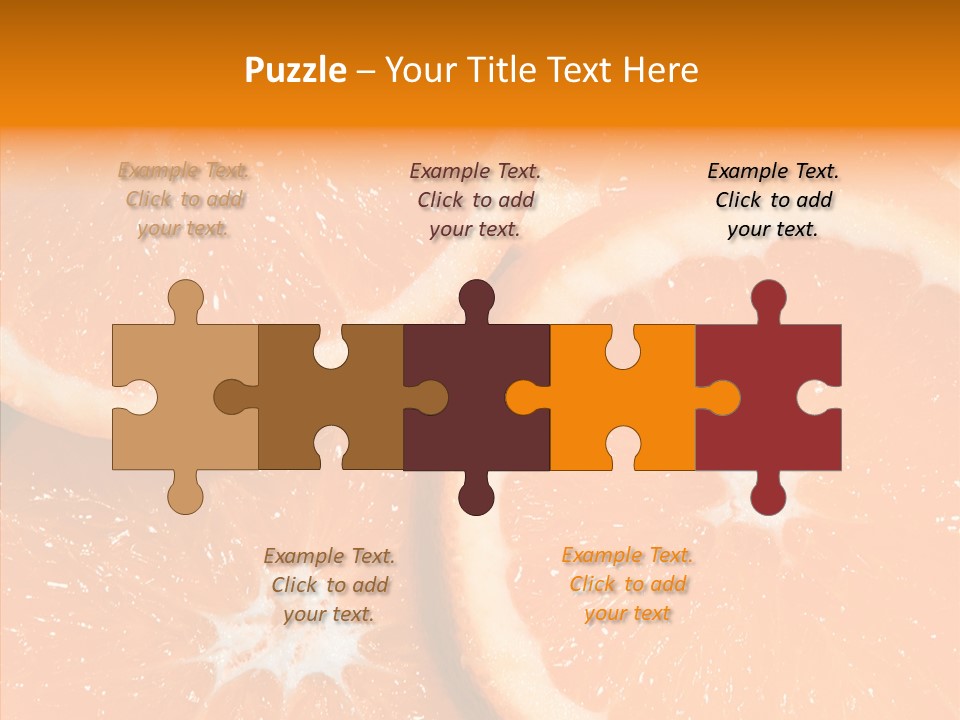 Circle Bright Tropical PowerPoint Template