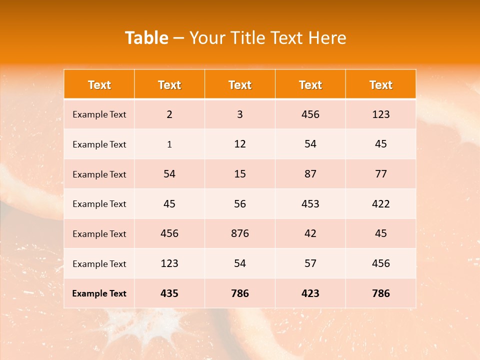Circle Bright Tropical PowerPoint Template