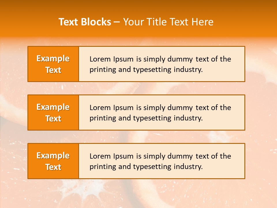 Circle Bright Tropical PowerPoint Template
