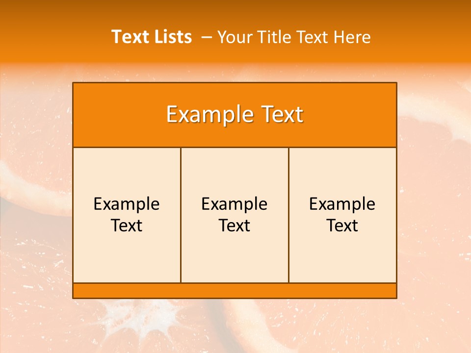 Circle Bright Tropical PowerPoint Template