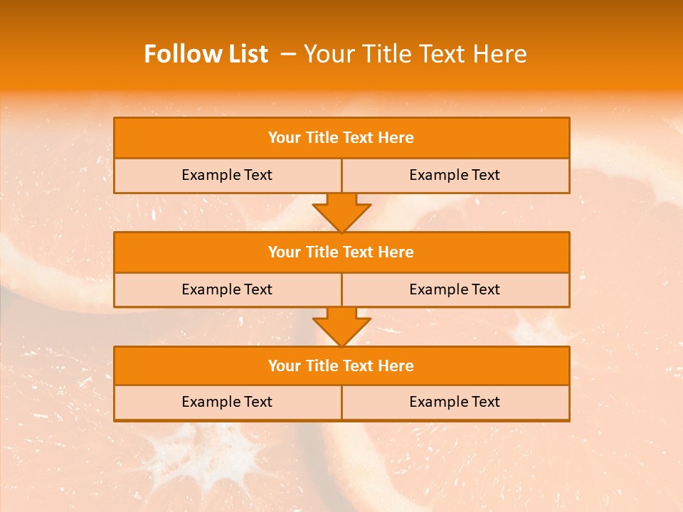 Circle Bright Tropical PowerPoint Template