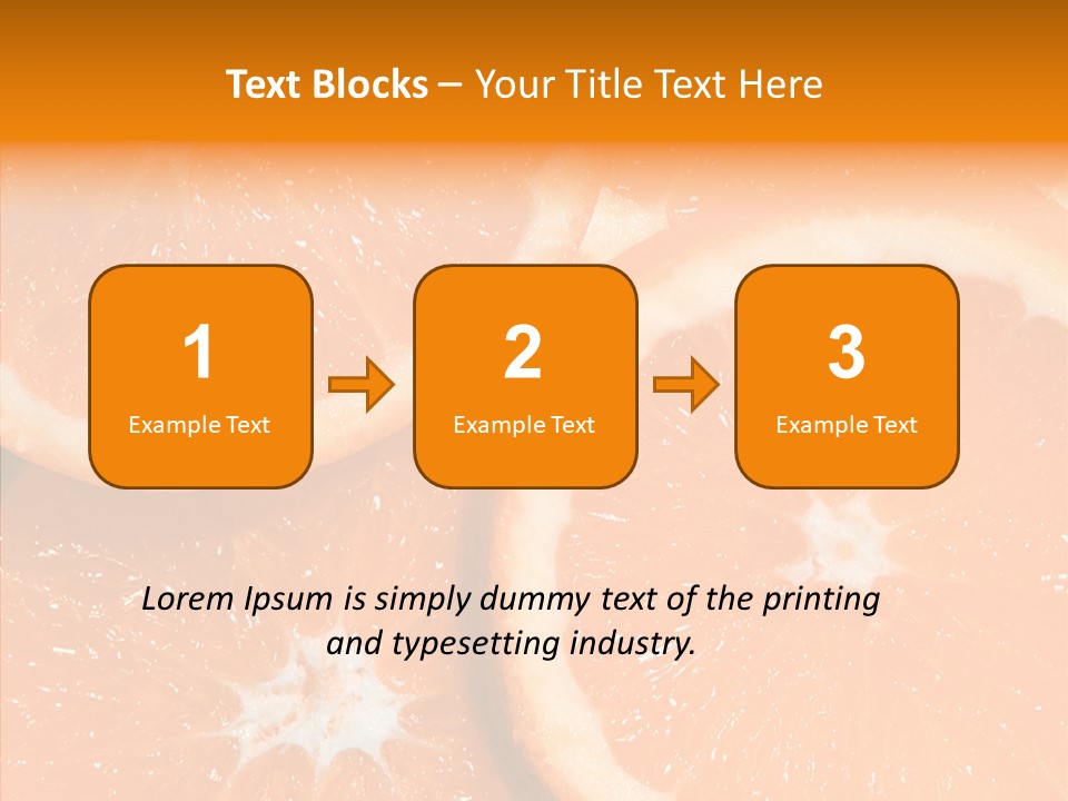 Circle Bright Tropical PowerPoint Template