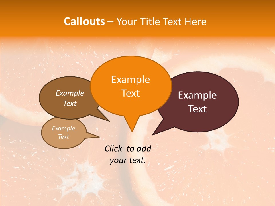 Circle Bright Tropical PowerPoint Template