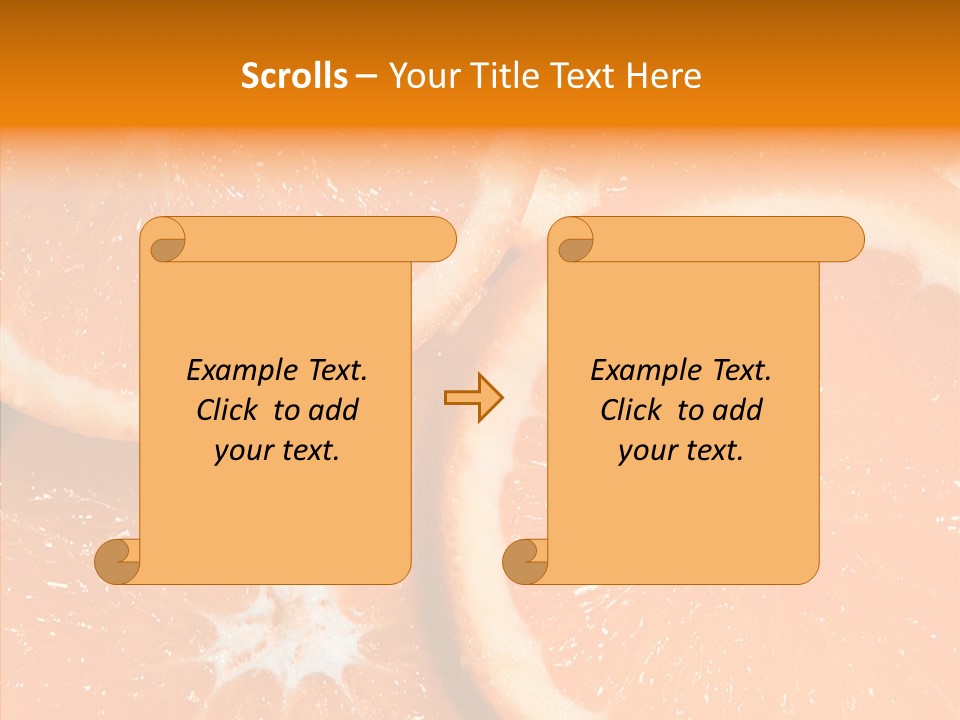 Circle Bright Tropical PowerPoint Template