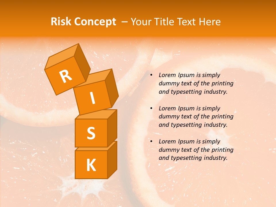 Circle Bright Tropical PowerPoint Template