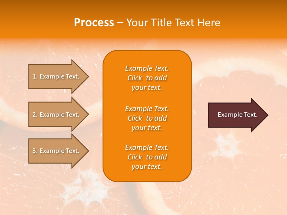 Circle Bright Tropical PowerPoint Template